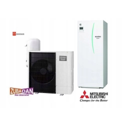 Pompa Ciepła Mitsubishi Zubadan 6 kW/220V + Hydrobox 9kW/400V - MONTAŻ