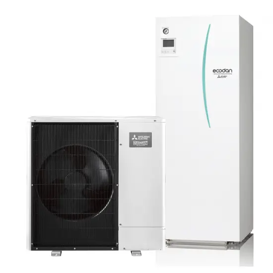 Pompa Ciepła Mitsubishi Zubadan 10 kW/400V + Cylinder / zbiornik wody 200L 9kW/400V - MONTAŻ
